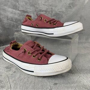 Converse Chuck Taylor All Star Shoreline Womens 6 Dark Pink Rose 558593F Sneaker